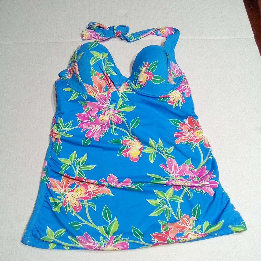 TOMMY BAHAMA TOP BIKINI TUMMY CONTROL SIZE SC - Picture 3 of 10